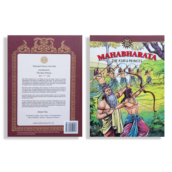 Mahabharata - 3 Volumes Set - English | By Anant Pai/ Story Book/ Childrens Book For Moral Lessons