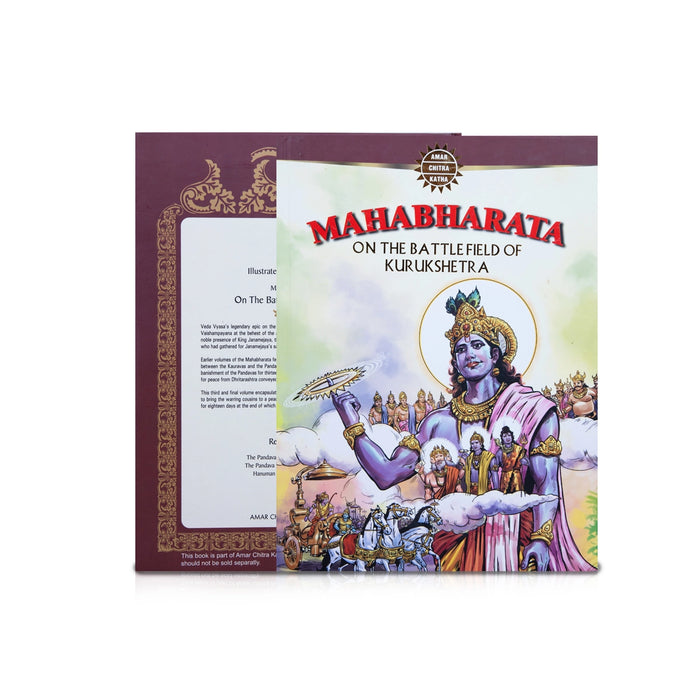 Mahabharata - 3 Volumes Set - English | By Anant Pai/ Story Book/ Childrens Book For Moral Lessons