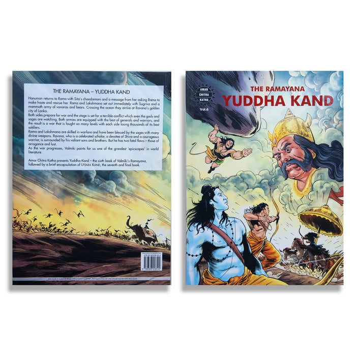 Valmiki's Ramayana- 6 Volumes Set - English | Anant Pai/ Story Book/ Childrens Book For Exploring Epic Tales