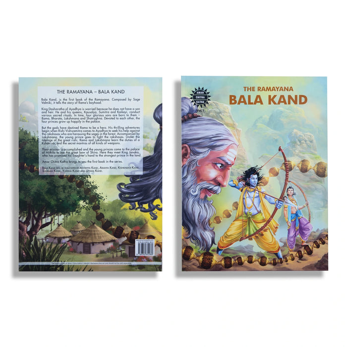 Valmiki's Ramayana- 6 Volumes Set - English | Anant Pai/ Story Book/ Childrens Book For Exploring Epic Tales