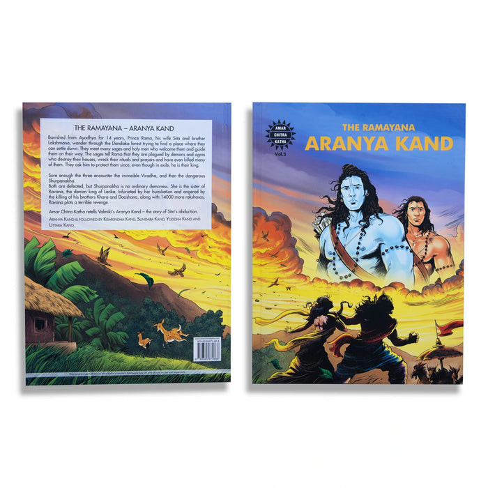 Valmiki's Ramayana- 6 Volumes Set - English | Anant Pai/ Story Book/ Childrens Book For Exploring Epic Tales