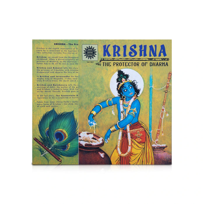Krishna The Protector of Dharma - English | Anant Pai/ Story Book/ Childrens Book