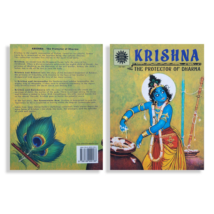 Krishna The Protector of Dharma - English | Anant Pai/ Story Book/ Childrens Book