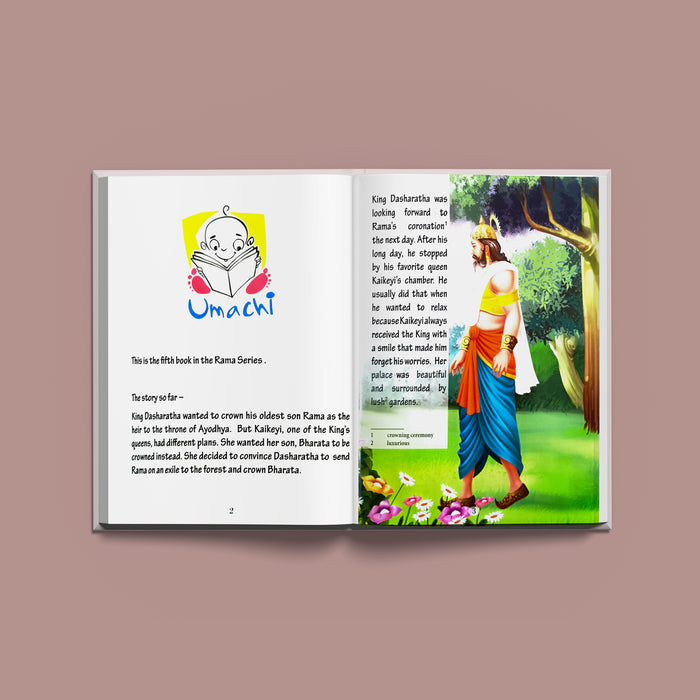 Two Promises - Rama Series - English | Children's Book/ Mythology Story From The Ramayana On Devotion & Dharma