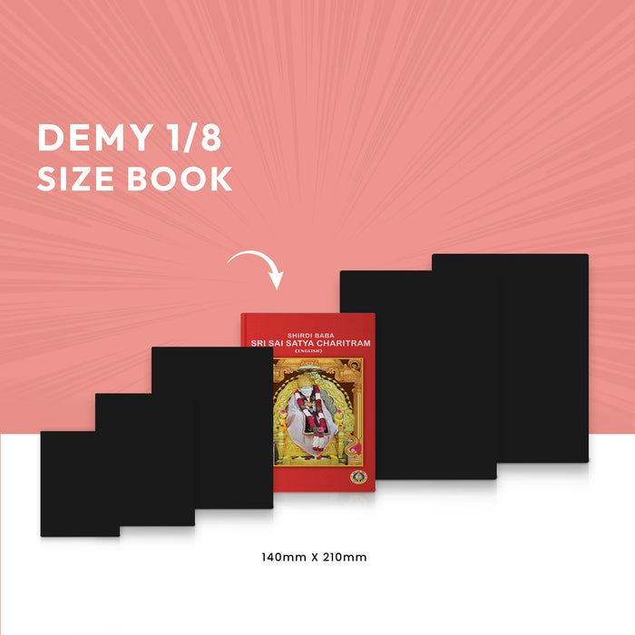 Shirdi Baba Sri Sai Satya Charitram - English | Hindu Religious Book/ Biographical Book For Spiritual Reading