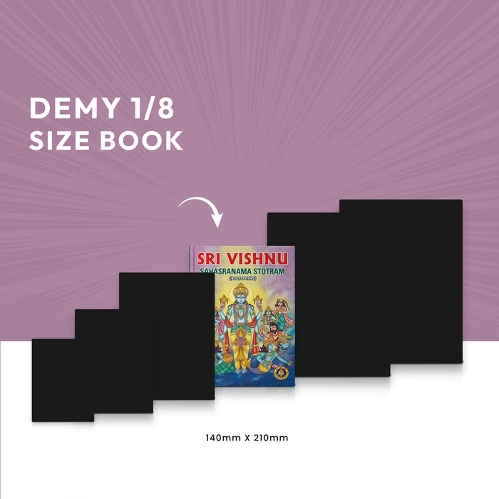 Sri Vishnu Sahasranama Stotram - English Bold Print | Hindu Shloka Book For Daily Chanting