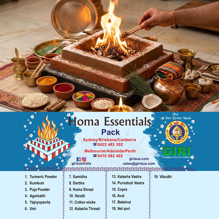 GiriAus  Homa Essentials Pack | for Puja & Hawan