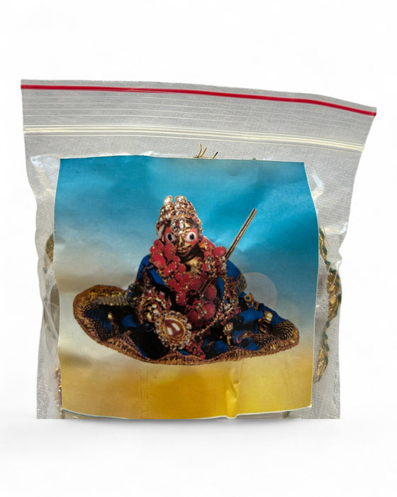 Crawling Krishna With Accessories Combo Set - Brass - 1.5 Inch - 65 Grams | Janmashtami/ for Pooja
