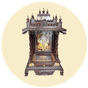 Beautiful Mandapam and Mandir for Spiritual Decoration and Worship