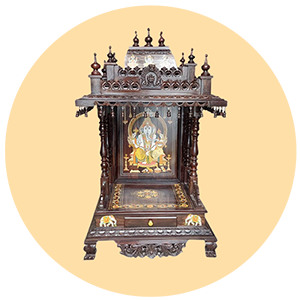 Beautiful Mandapam and Mandir for Spiritual Decoration and Worship