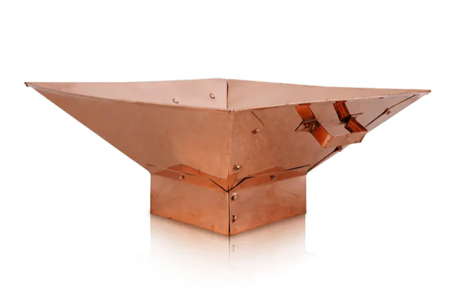 Giri Havan Kund With Stand - CR - 12 x 12 -840 Gms