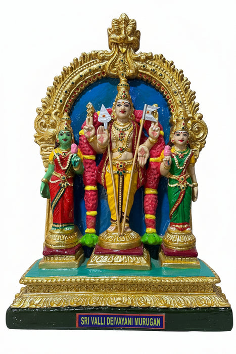 Valli Deivayanai Murugan Fibre Doll | Navaratri Golu Bommai