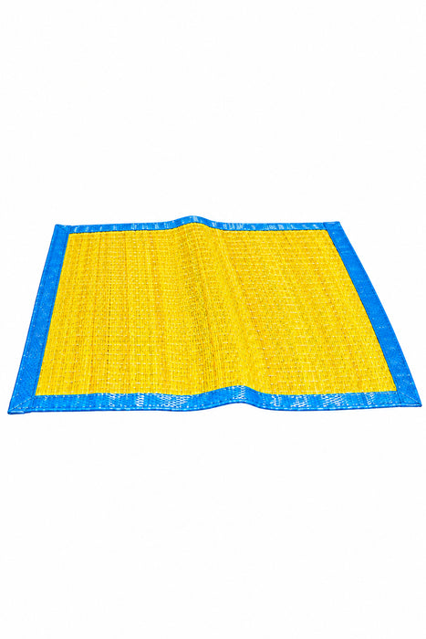 Handcrafted Korai Grass Mat (6' x 3.5') – Traditional Eco-Friendly Floor Chatai -