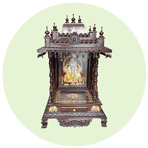 Beautiful Mandapam and Mandir for Spiritual Decoration and Worship