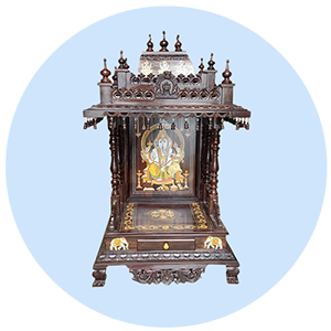 Beautiful Mandapam and Mandir for Spiritual Decoration and Worship