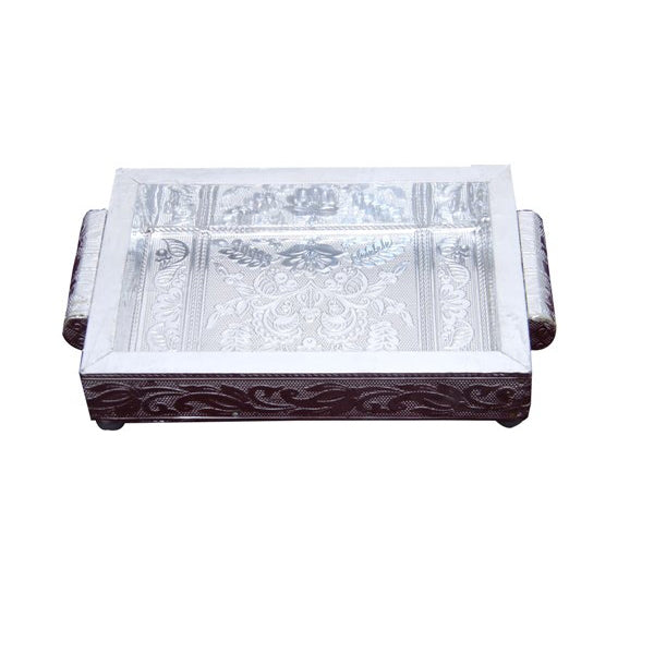 SF Chocky Tray Silver/Gold 6 x 4 Inch