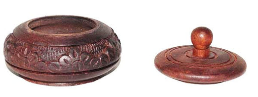 Wooden Sindoor Pot