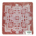 Maroon Kolam Sticker (4 Pcs) 