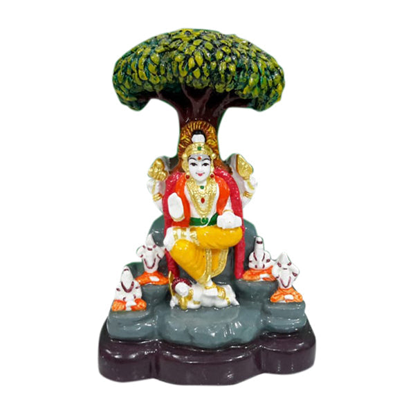 Dakshinamoorthy | Dakshinamurthy Idol Statue for Pooja/ Fibre Material
