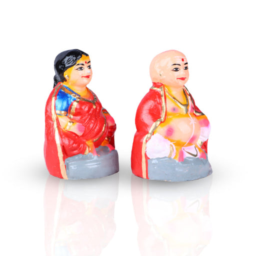 Thaththa Paatti - Small - Clay