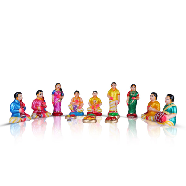 Kadhani Vizha Set - 6 Inch | GiriAus  Golu Doll/ Clay/ Ear Piercing Ceremony/ Navratri Bommai